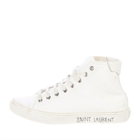Saint Laurent Malibu Mid Top Sneaker - Picture 1 of 5